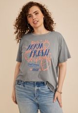 Plus Size Farm Fresh Strawberry Classic Fit Graphic Tee, C4656, small