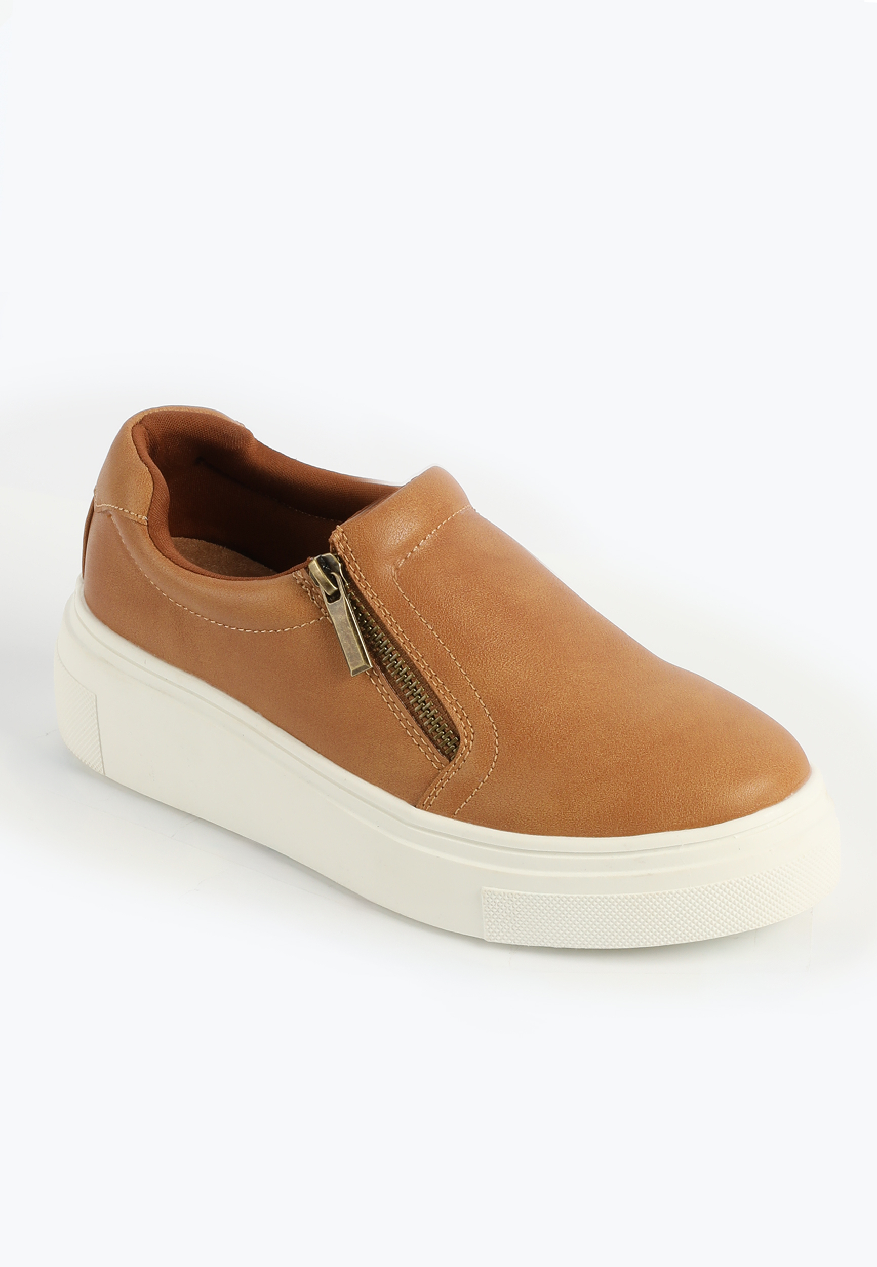 SuperCush Tegan Platform Zip Up Sneaker