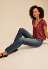 KanCan&trade; High Rise Tinted Straight Jean, C258, small