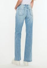 KanCan&trade; High Rise Ripped Hem Relaxed Straight Jean, C2806, small