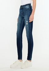 KanCan&trade; Curvy High Rise Double Button Skinny Jean, C258, small