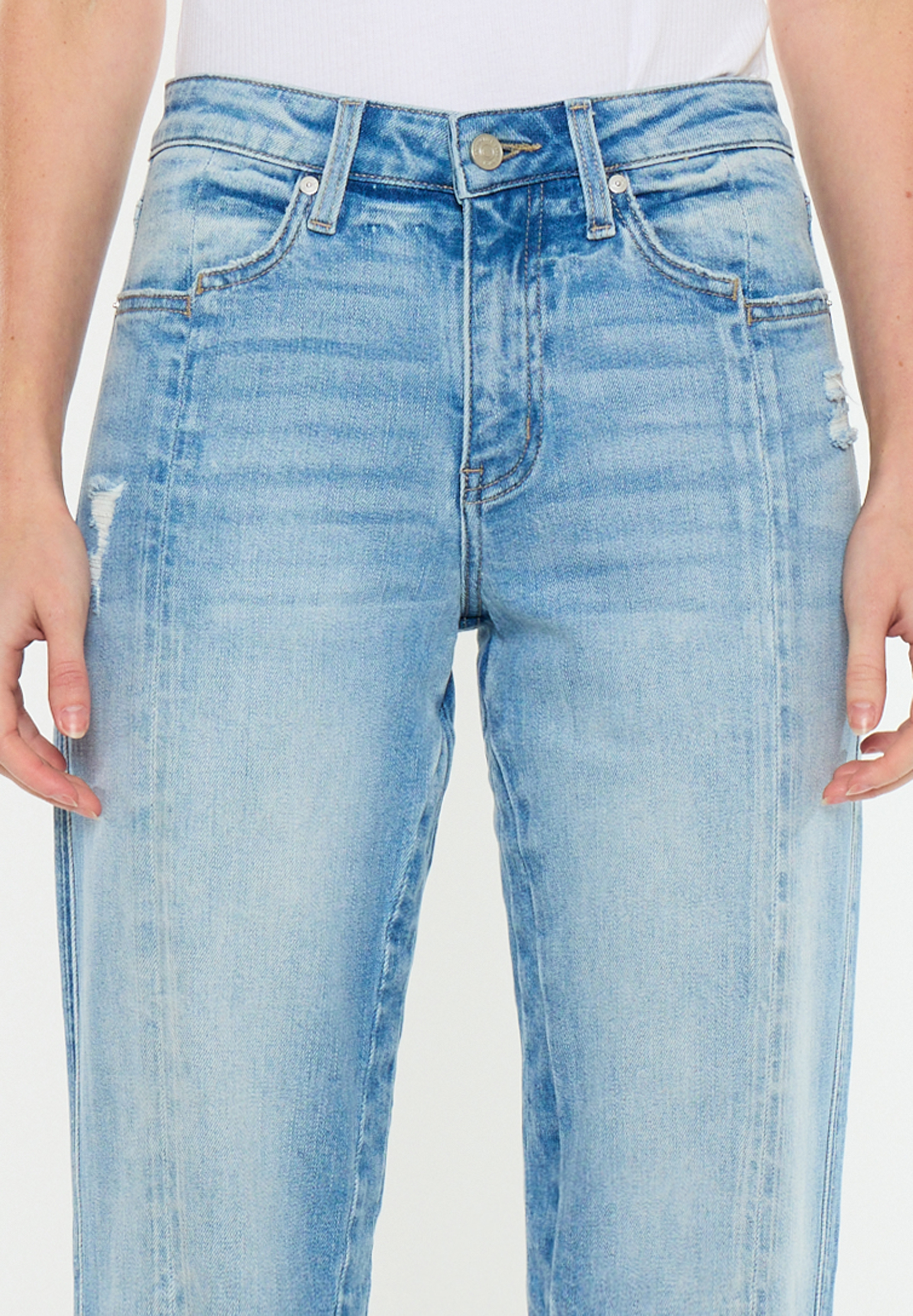 KanCan&trade; High Rise Seamed Straight Jean, C2806, large