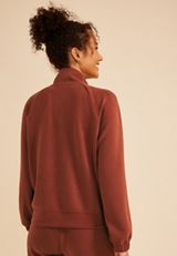 Cloud Scuba Knit Bomber Jacket, C3917, small