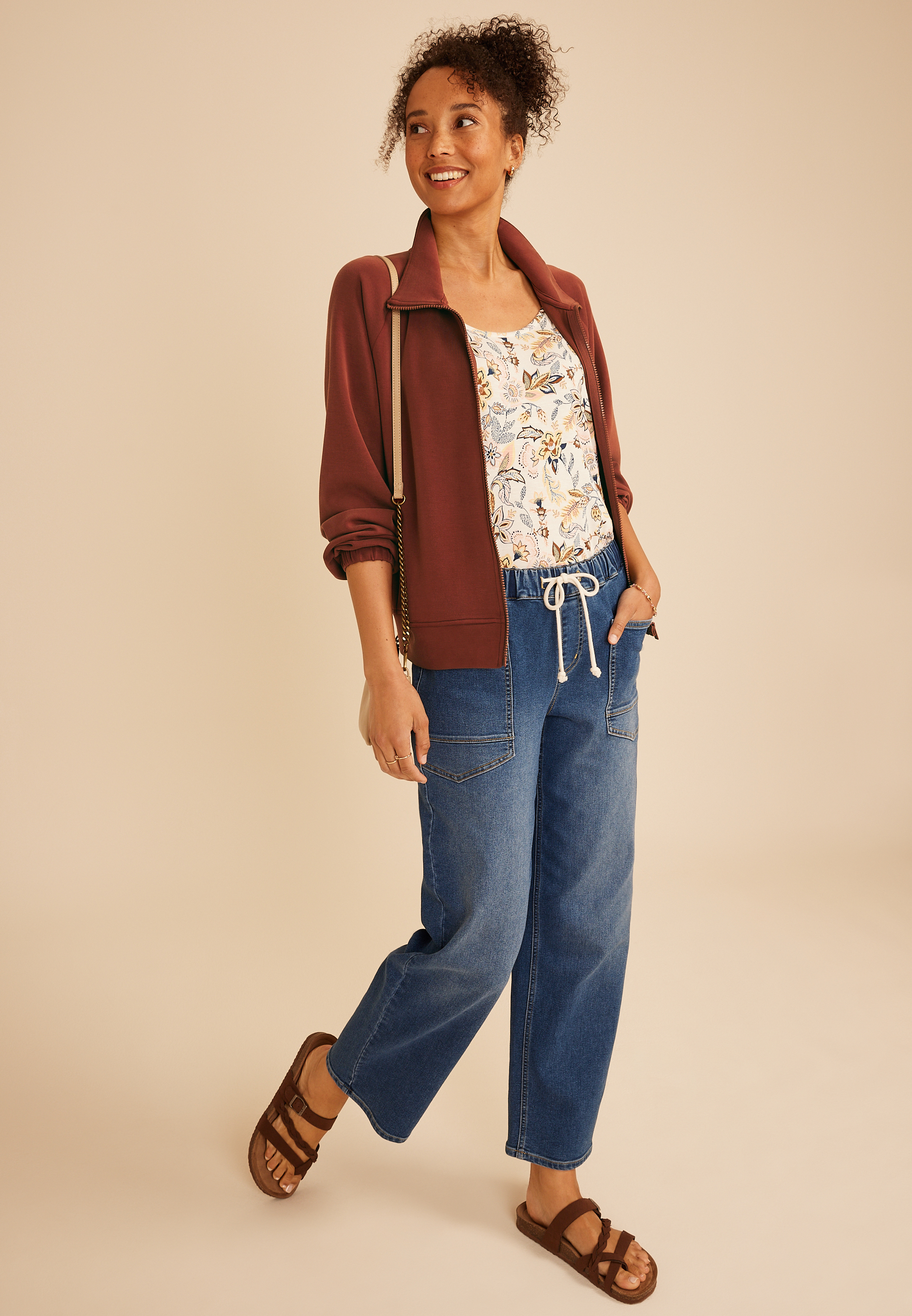 Cloud Scuba Knit Bomber Jacket, C3917, large