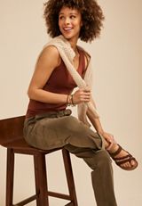 24/7 Ribbed Scoop Neck Tank Top, C3917, small