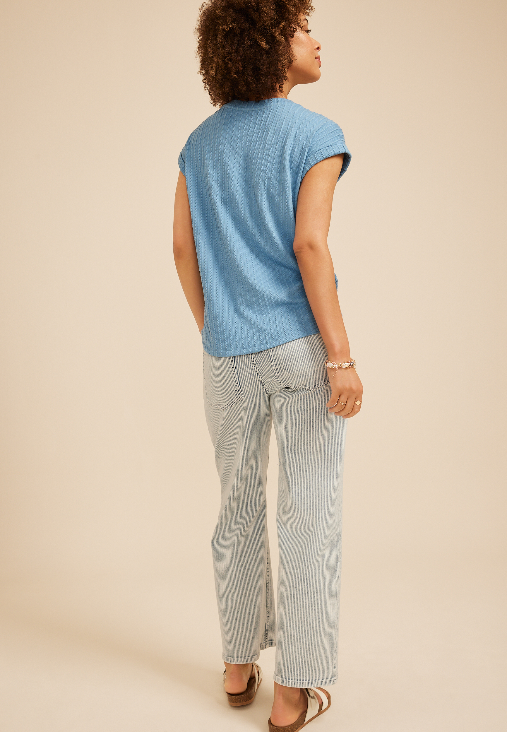 24/7 Berkley Texture Short Sleeve Tee, C6929, large