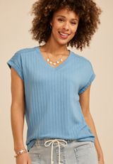 24/7 Berkley Texture Short Sleeve Tee, C6929, small