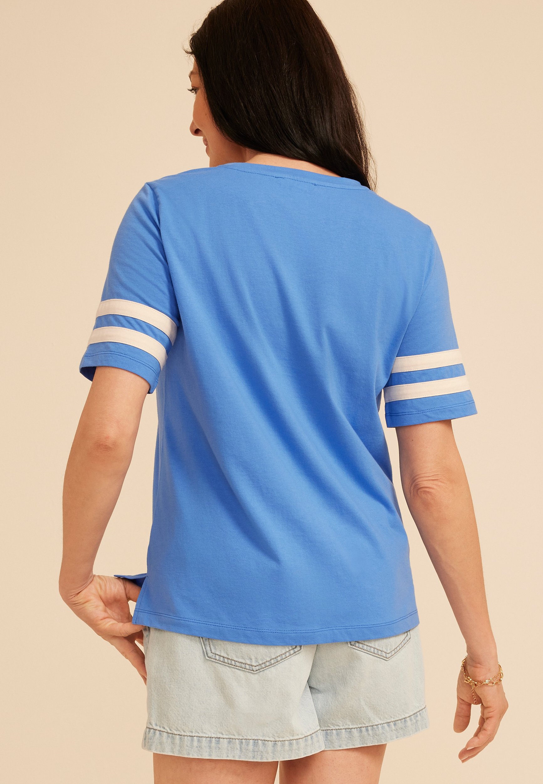 Varsity Sleeve Tee - thumbnail 2