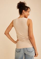 Studio Y Square Neck Tank Top, C5640, small