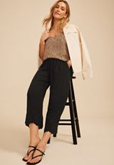 Basic V Neck Cami, C8582, small