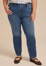 Plus Size m jeans by maurices&trade; Classic High Rise Straight Jean, C3337, small
