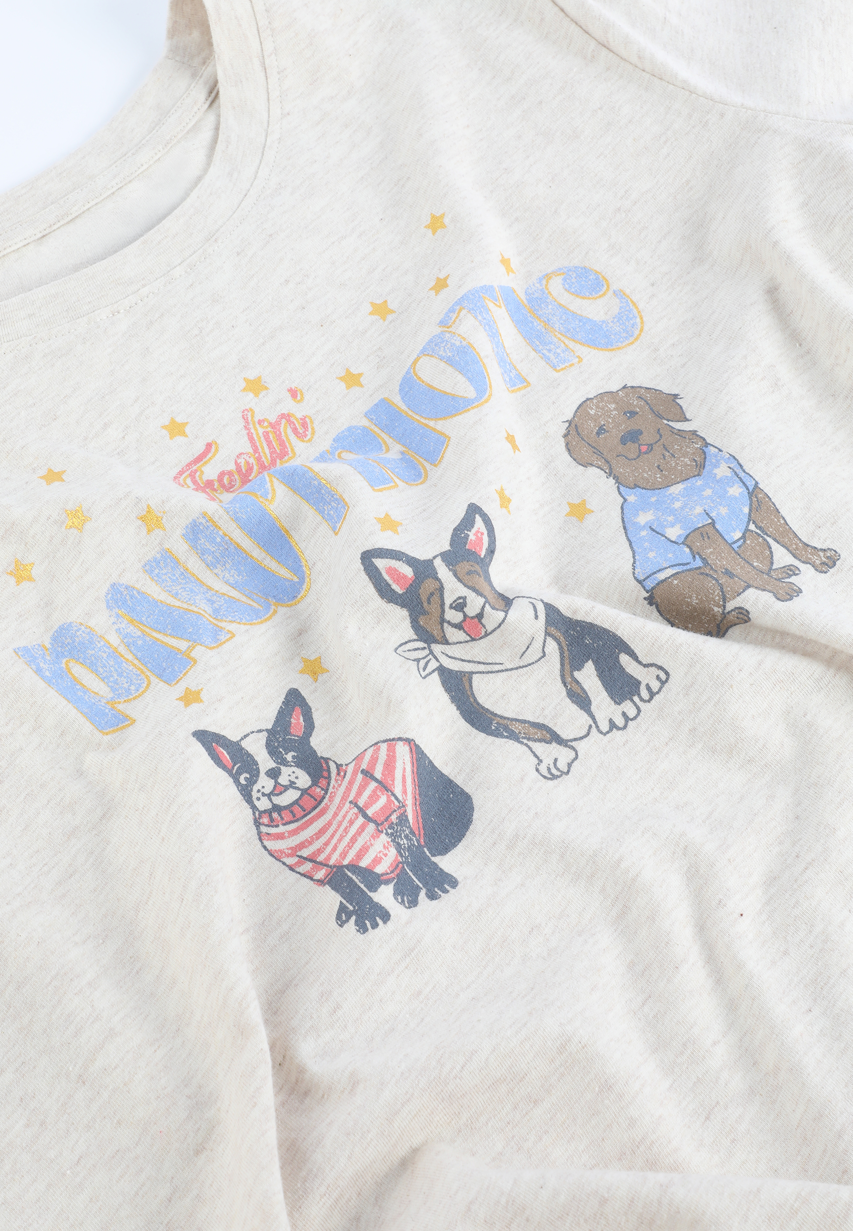 Feelin Pawtriotic Classic Fit Graphic Tee, C3363, large