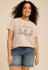 Plus Size Feelin Pawtriotic Classic Fit Graphic Tee, C3363, small