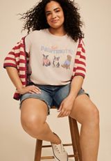Plus Size Feelin Pawtriotic Classic Fit Graphic Tee, C3363, small