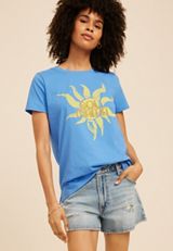 Sol Mama Classic Fit Graphic Tee, C5760, small