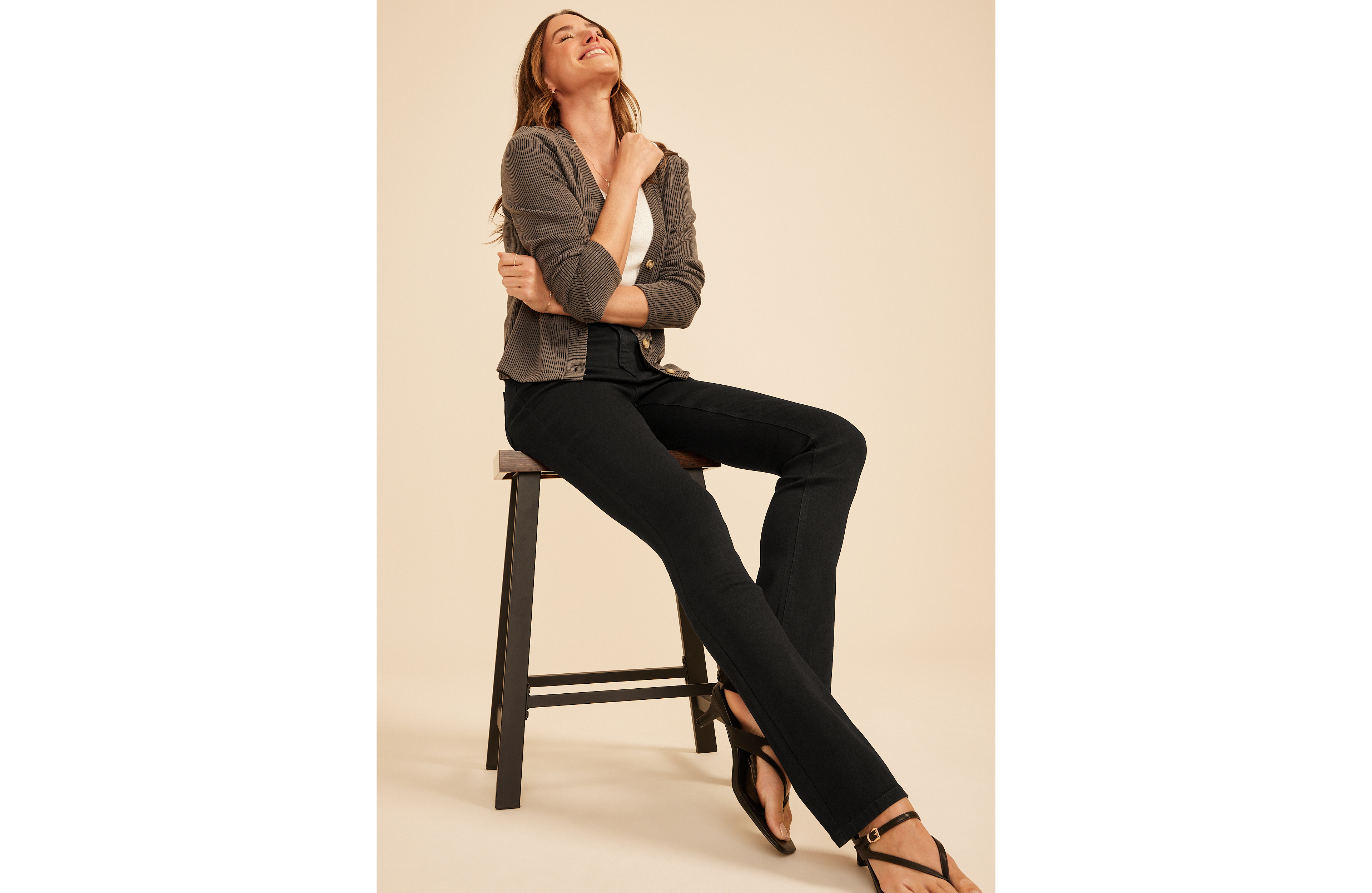 m jeans by maurices™ Classic Mid Rise Black Slim Boot Jean