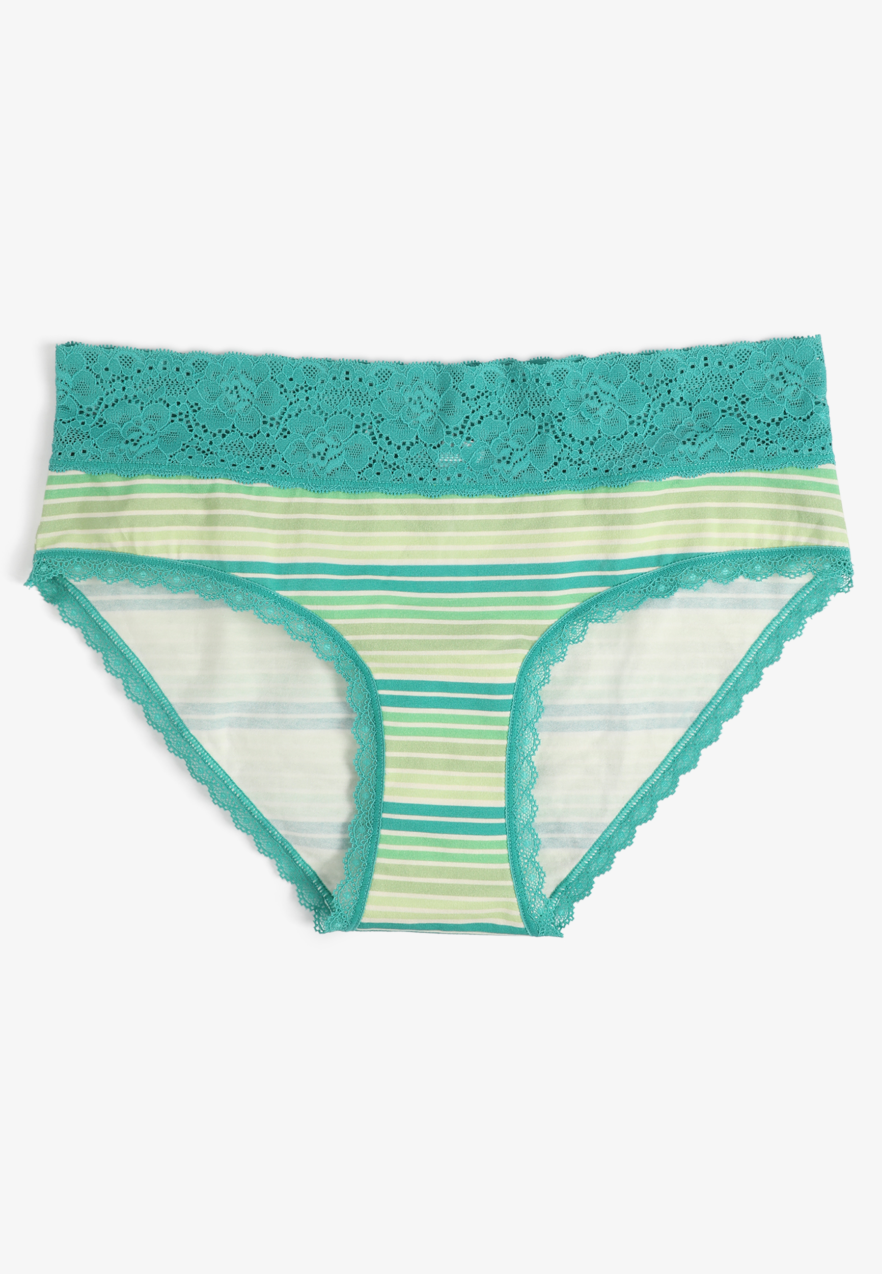 Simply Comfy Cotton Striped Hipster Panty
