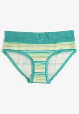 Simply Comfy Cotton Striped Hipster Panty, C2339, small