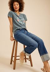 Rooted In Faith Classic Fit Graphic Tee, C9874, small