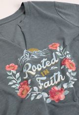 Rooted In Faith Classic Fit Graphic Tee, C9874, small