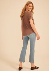 Western Rhinestone Boot Classic Fit Graphic Tee, C3917, small