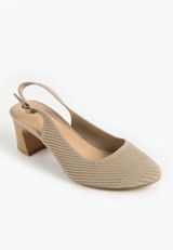 SuperCush Neutral Slingback Block Heel, C202, small