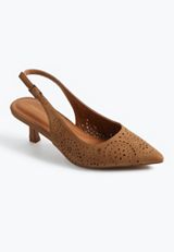 Supercush Laser Cut Slingback Kitten Heel, C1144, small