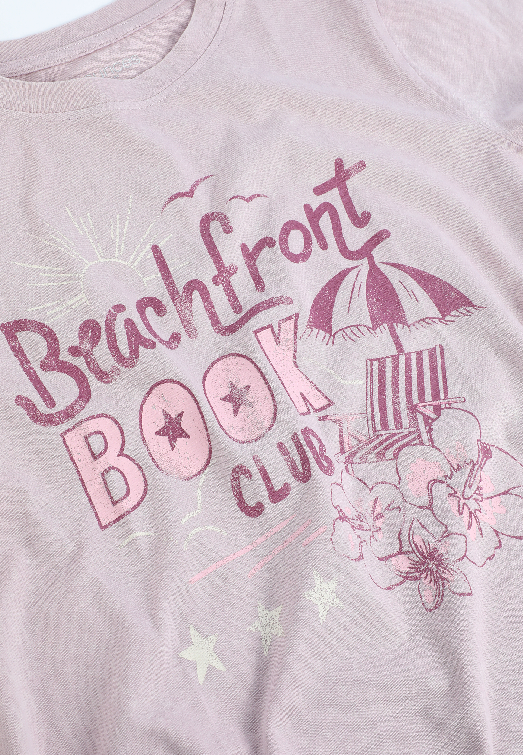 Beachfront Book Club Classic Fit Graphic Tee, C7589, large