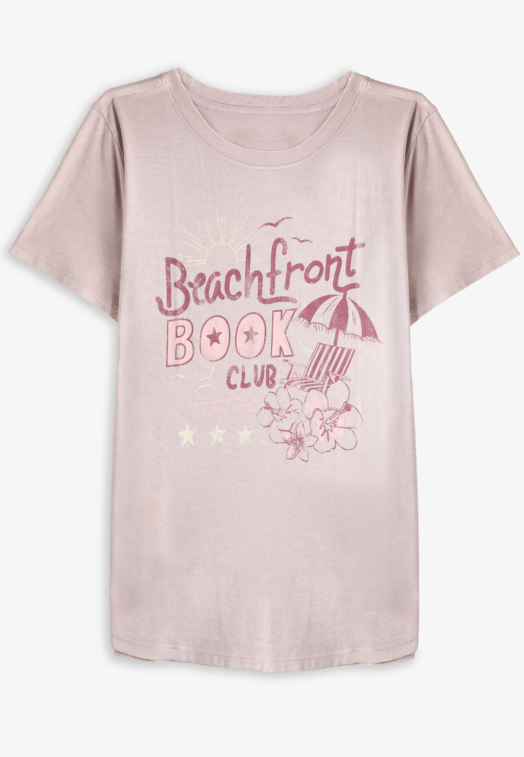 Beachfront Book Club Classic Fit Graphic Tee, C7589, large