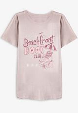 Beachfront Book Club Classic Fit Graphic Tee, C7589, small