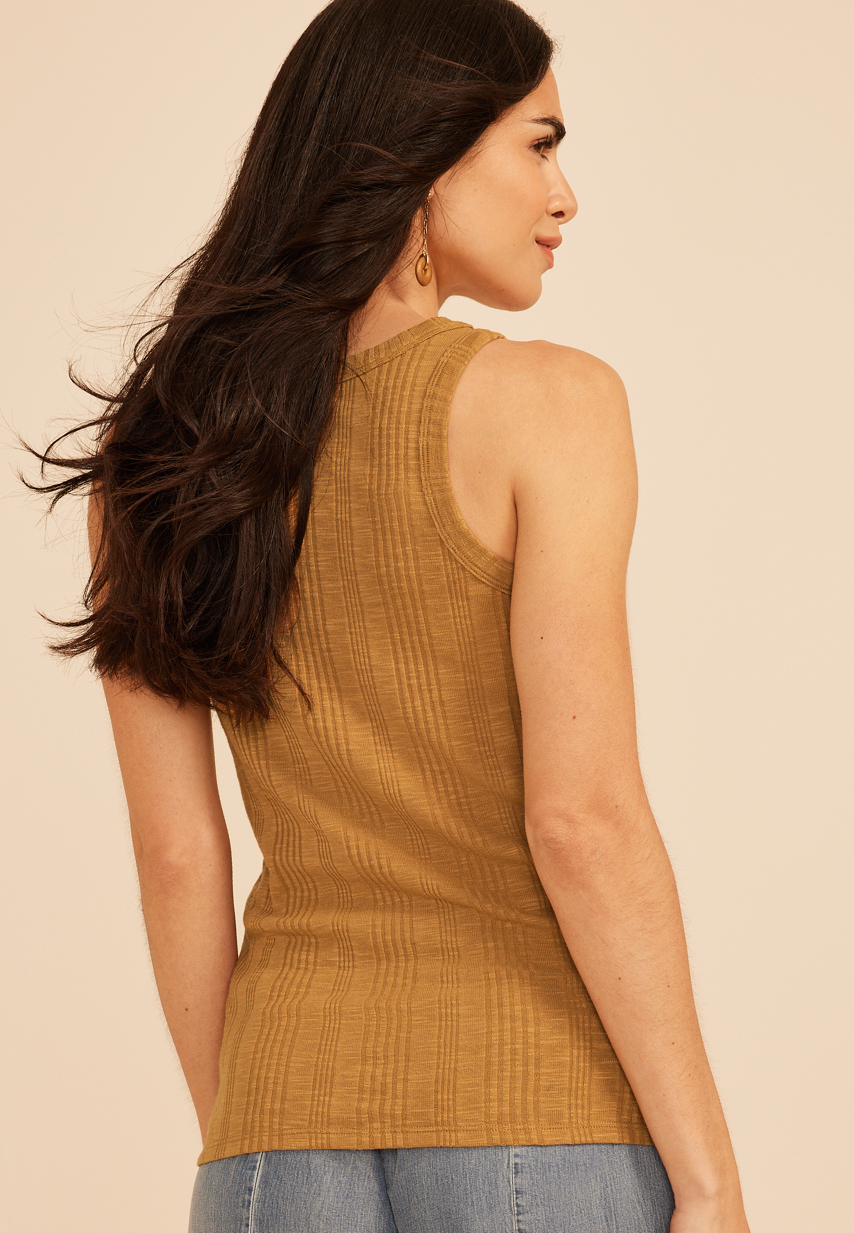 24/7 Variegated Ribbed Highline Tank Top
