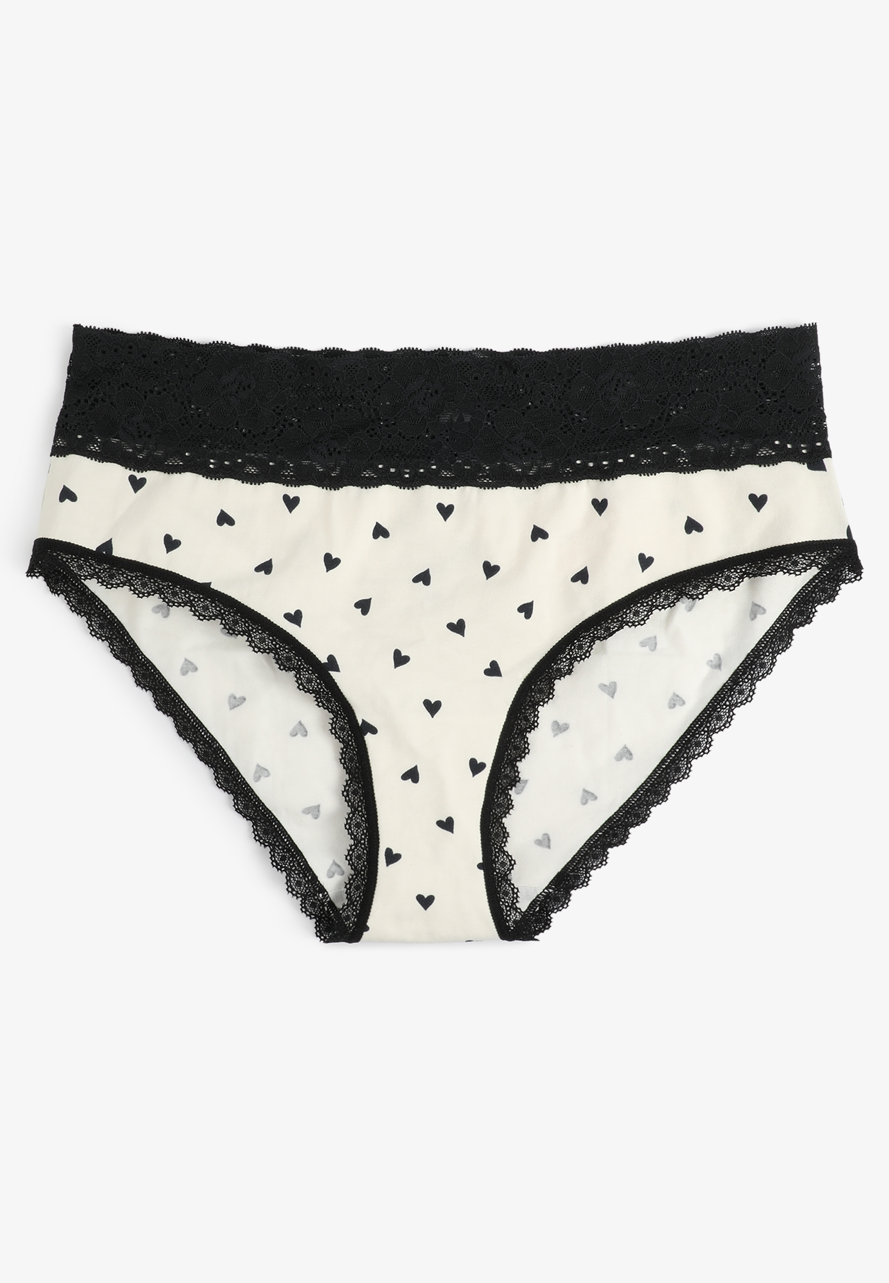 Simply Comfy Cotton Heart Hipster Panty