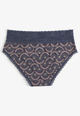 Simply Comfy Cotton Shell Printed Hipster Panty, C3893, small