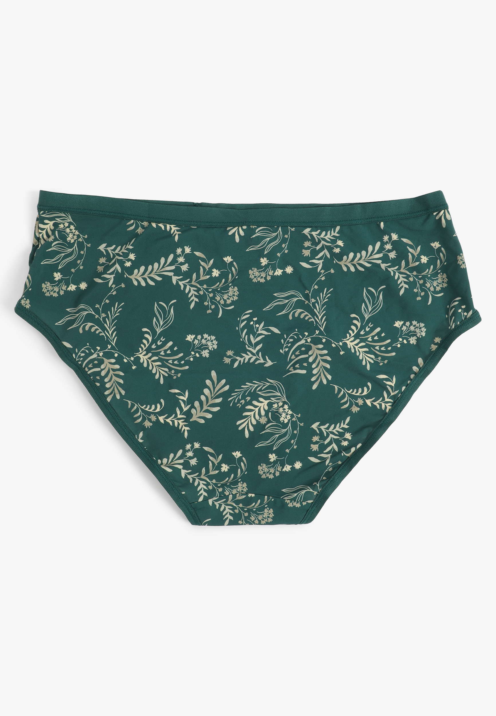 True Stretch Ditsy Leaves Jersey Hipster Panty, C2412, large