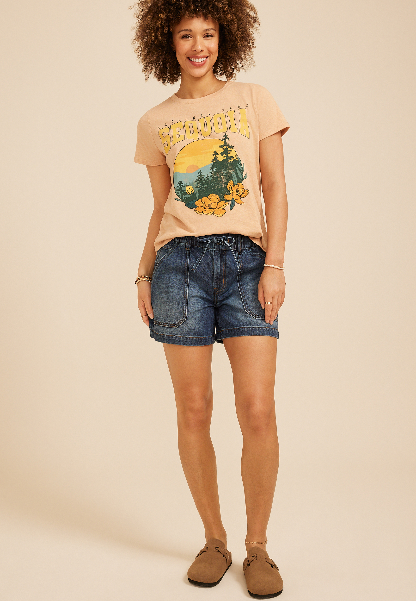 National Park Sequoia Classic Fit Graphic Tee