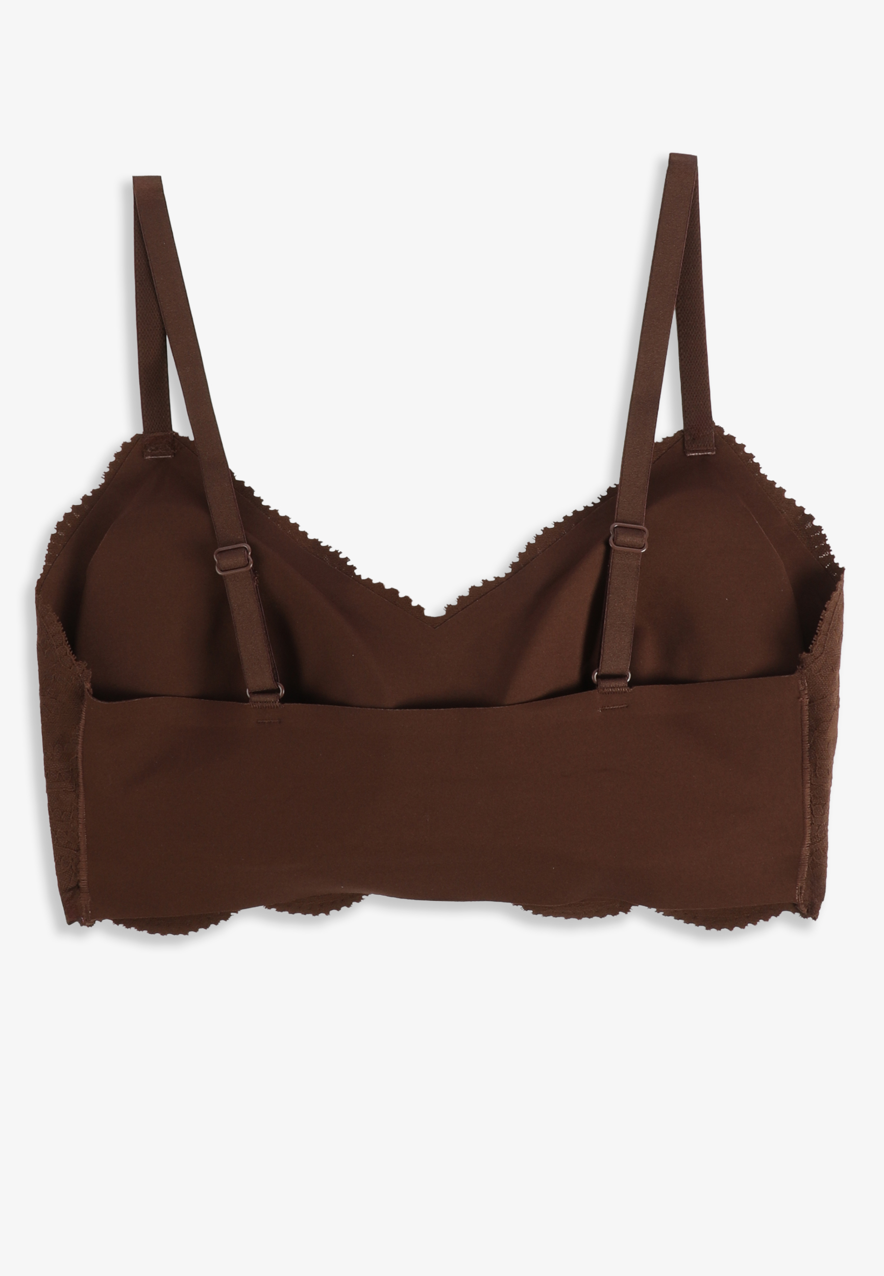 Invisibliss Lace Scalloped Edge Bralette, C6058, large