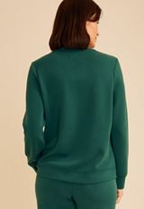 Cloud Scuba Knit Tulip Hem Sweatshirt, C2735, small