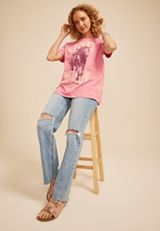 Lainey Wilson Oversized Fit Graphic Tee, C4441, small