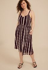 Plus Size Bare Ruched Sweetheart Printed Mesh Midi Dress, C1756, small