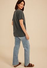 Free Spirit Sunflower Oversized Fit Graphic Tee, C106, small