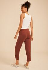 Cloud Scuba Knit High Rise Tulip Hem Pant, C3917, small