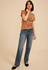 Faith Floral Classic Fit Graphic Tee, C2401, small