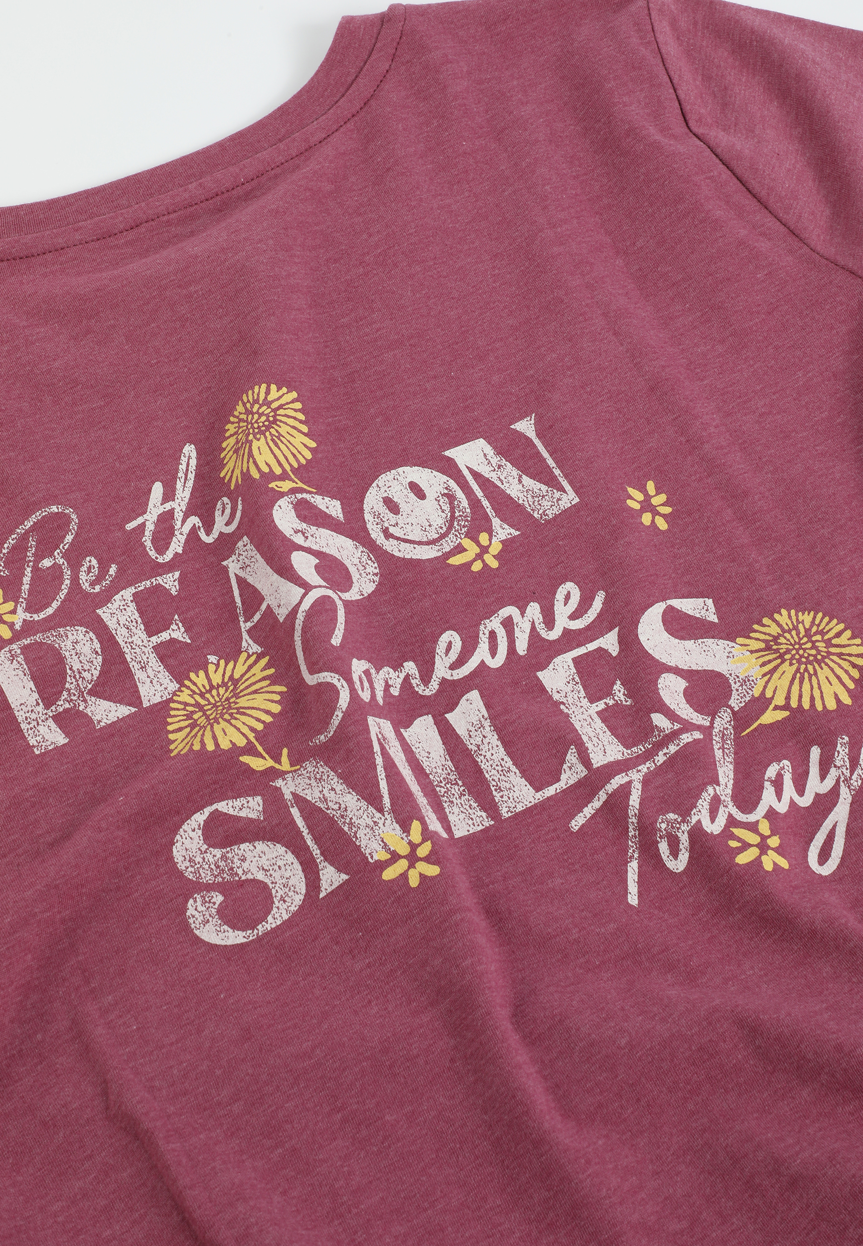 Be The Reason Someone Smiles Today Classic Fit Graphic Tee, C4867, large
