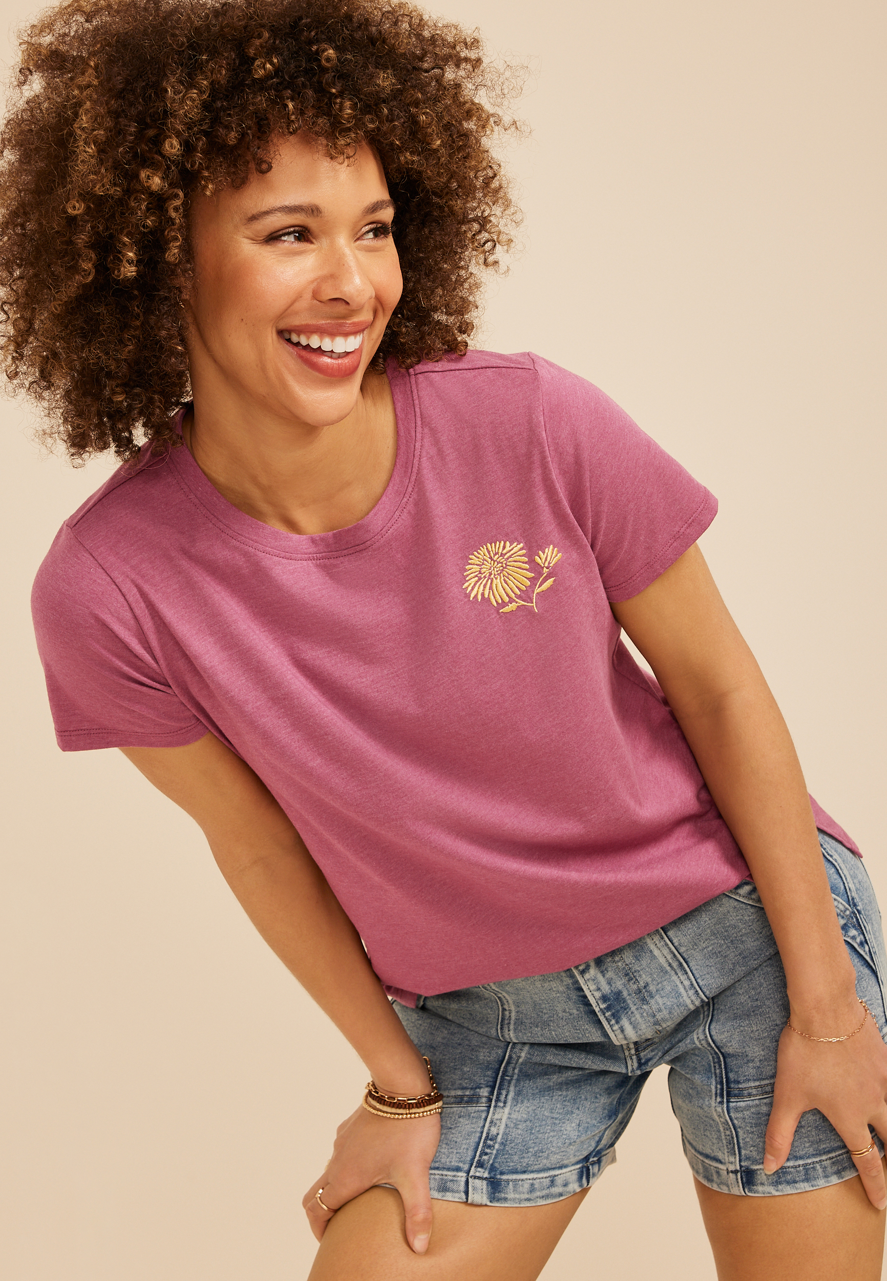 Be The Reason Someone Smiles Today Classic Fit Graphic Tee, C4867, large