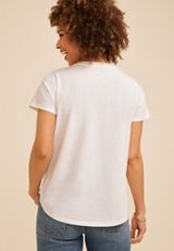 Spread Kindness Wildflower Metallic Classic Fit Graphic Tee, C9298, small