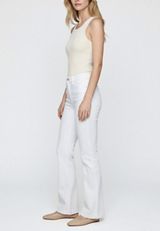 Silver Jeans Co.&reg; Avery Curvy High Rise White Trouser Jean, C223, small
