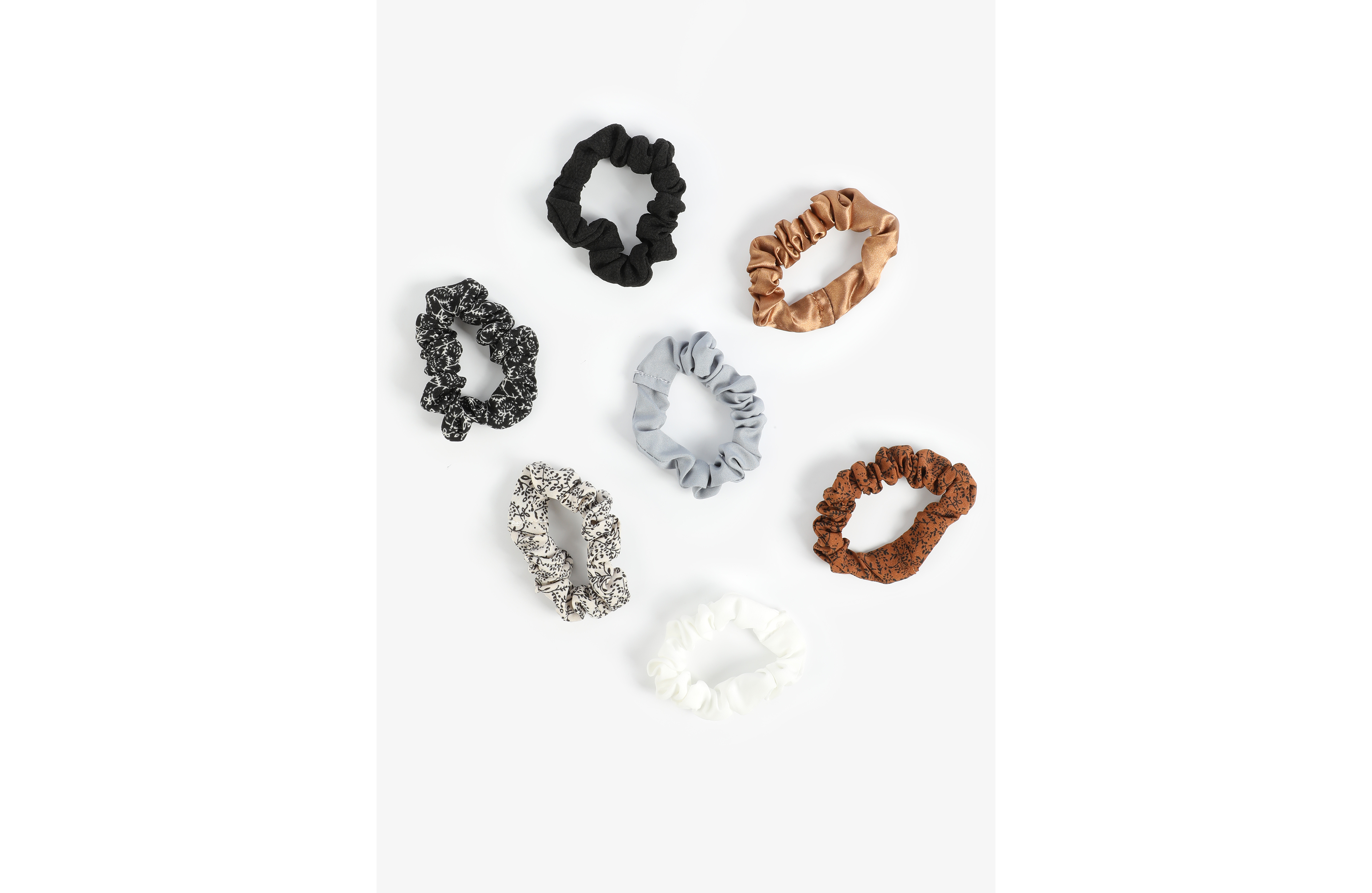 Assorted Mini Scrunchie Set