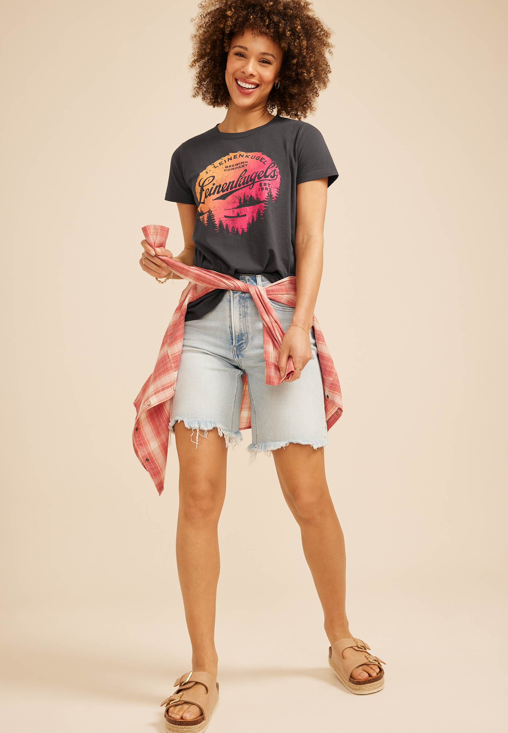 Leinenkugels Brewing Company Classic Fit Graphic Tee, C1876, large