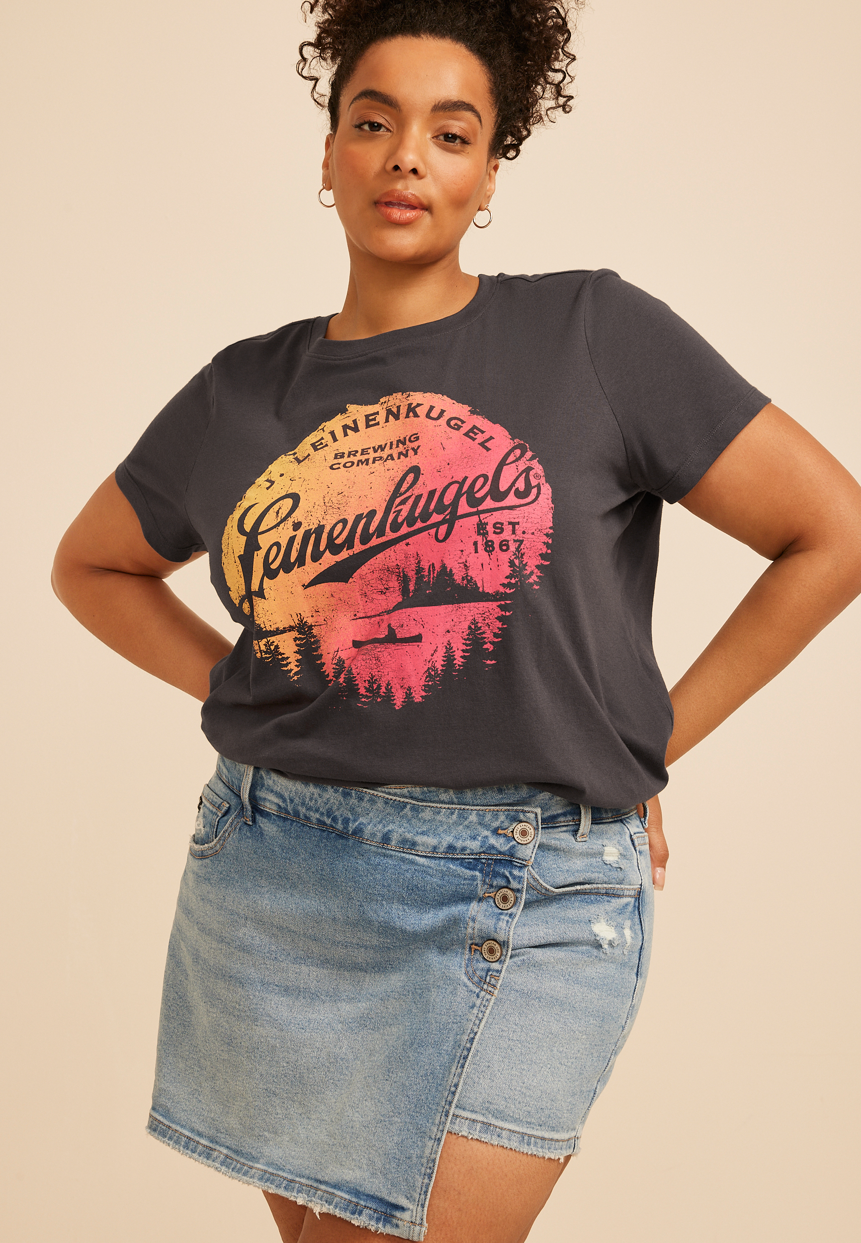 Plus Size Leinenkugels Brewing Company Classic Fit Graphic Tee