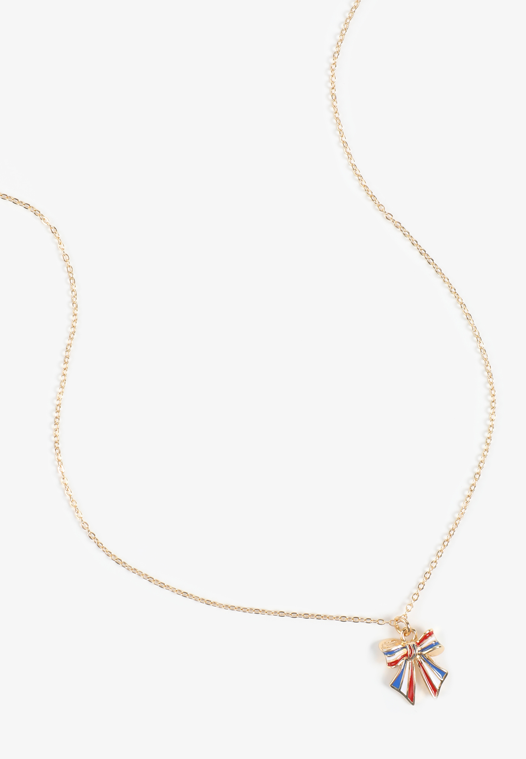 Americana Bow Necklace